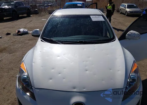 2012 Mazda Mazda3 I Touring z USA, uszkodzony, nr VIN JM1BL1L85C1680337